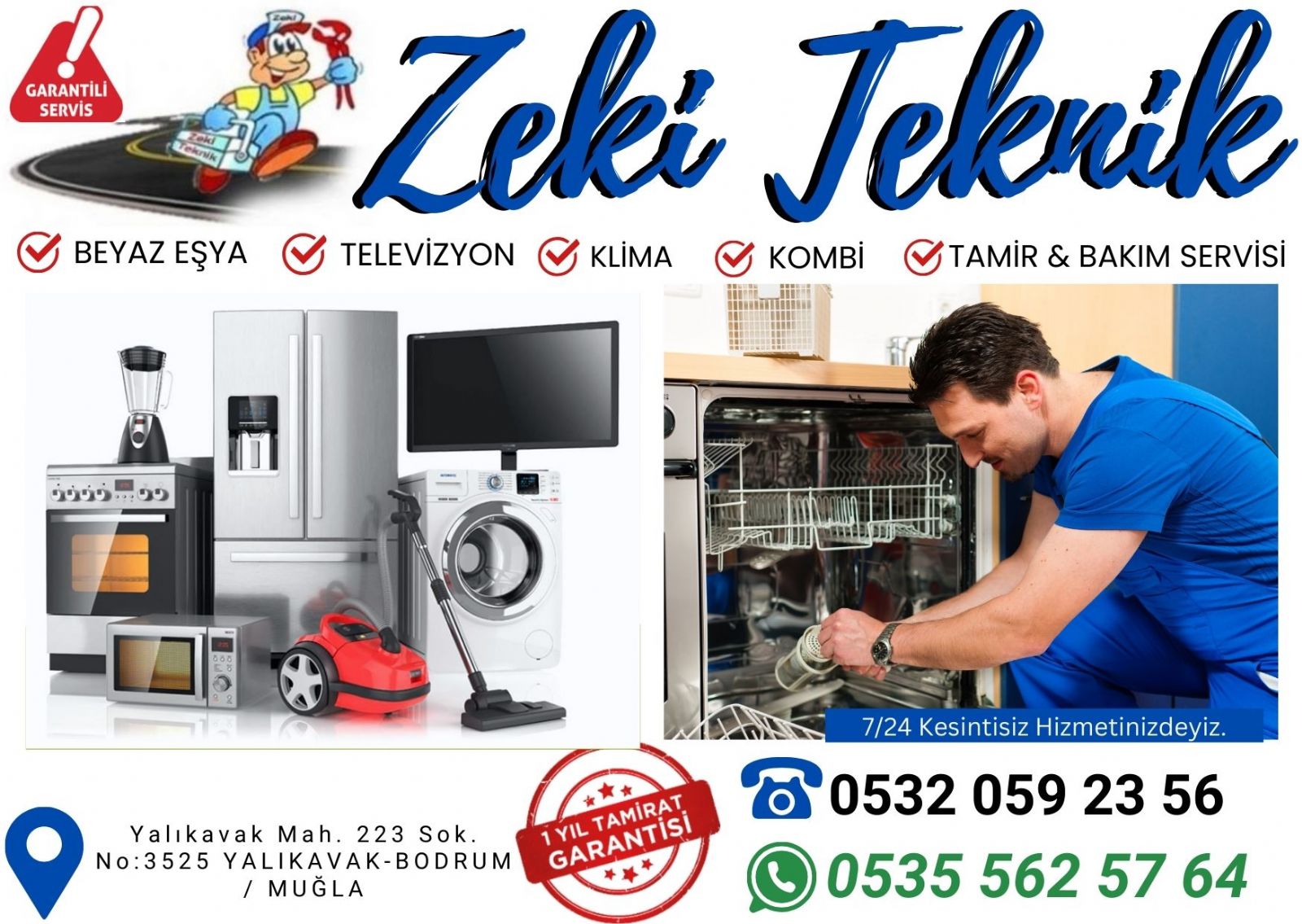 Yalıkavak Beko Servisi